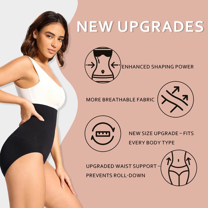 DODOGOGO Women's Waist Shapewear Tummy Control Girdle Workout Compression Underwear Sexy, Minimalist Design for Ultimate Comfort Womenswear Basic micro shorts